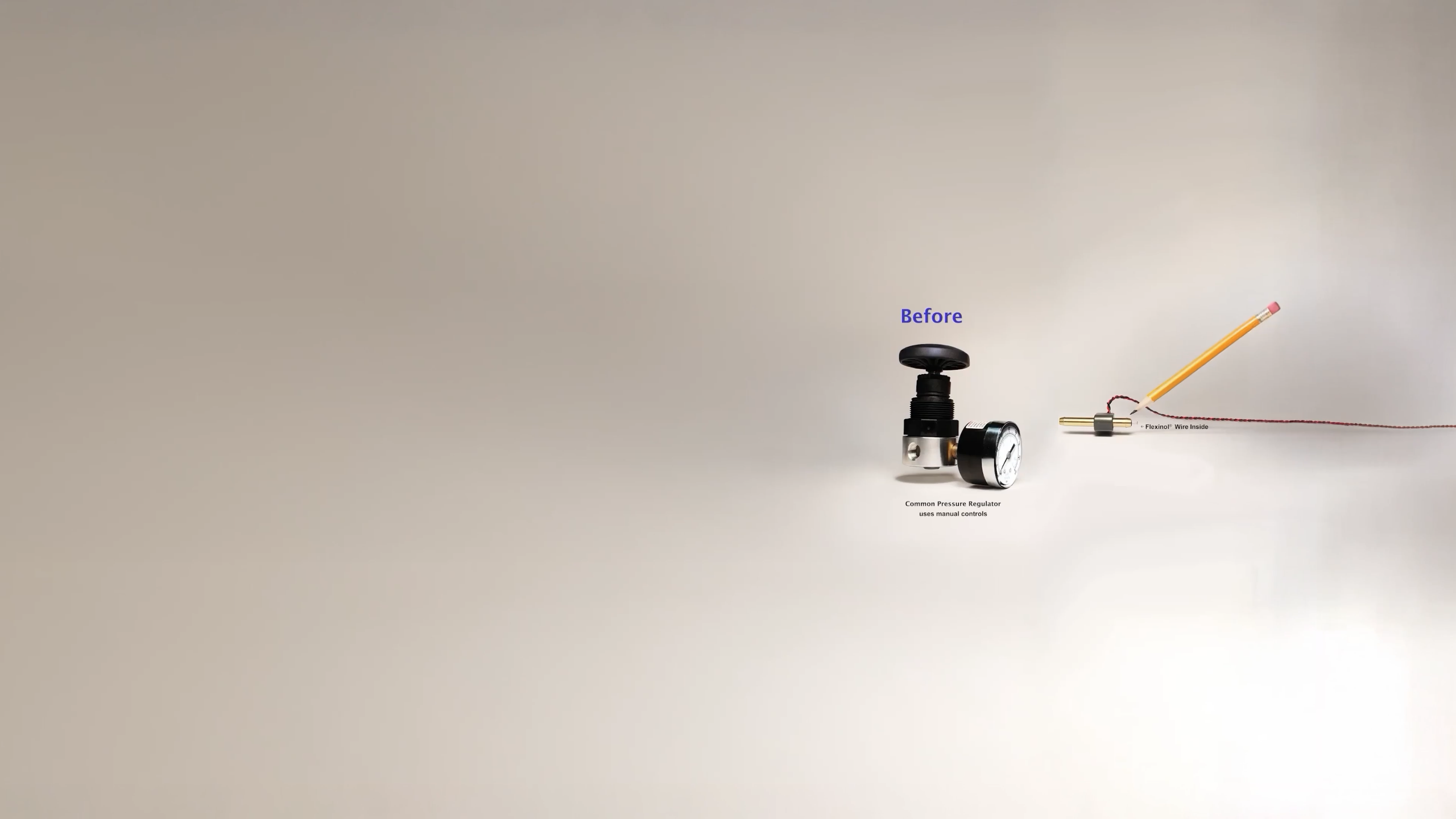 control air flow common pressure regulator